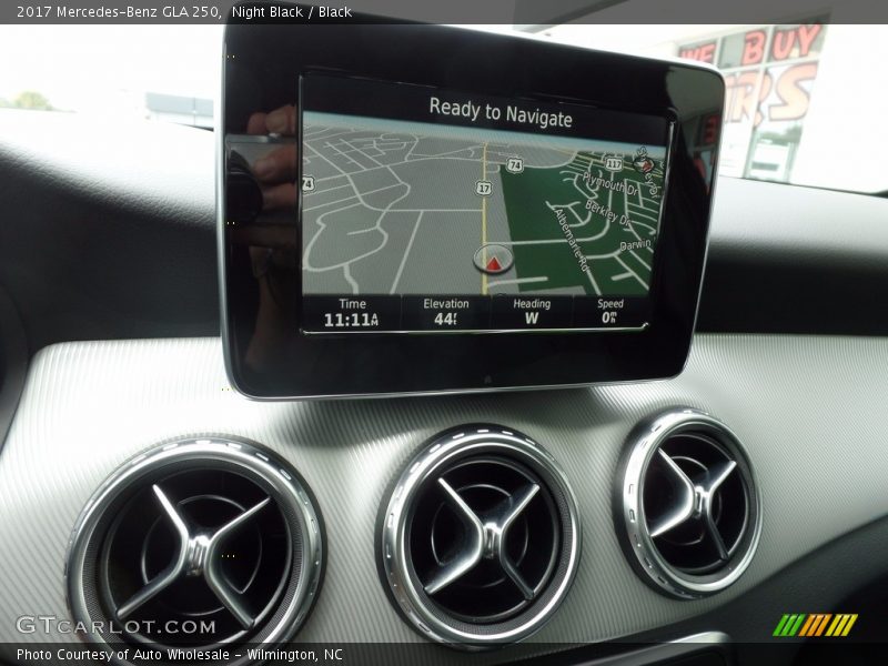 Night Black / Black 2017 Mercedes-Benz GLA 250