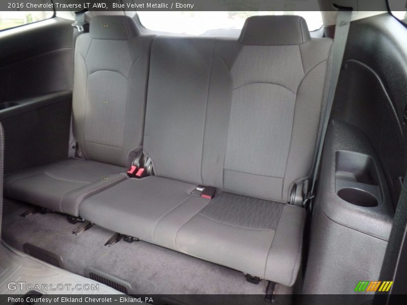 Blue Velvet Metallic / Ebony 2016 Chevrolet Traverse LT AWD