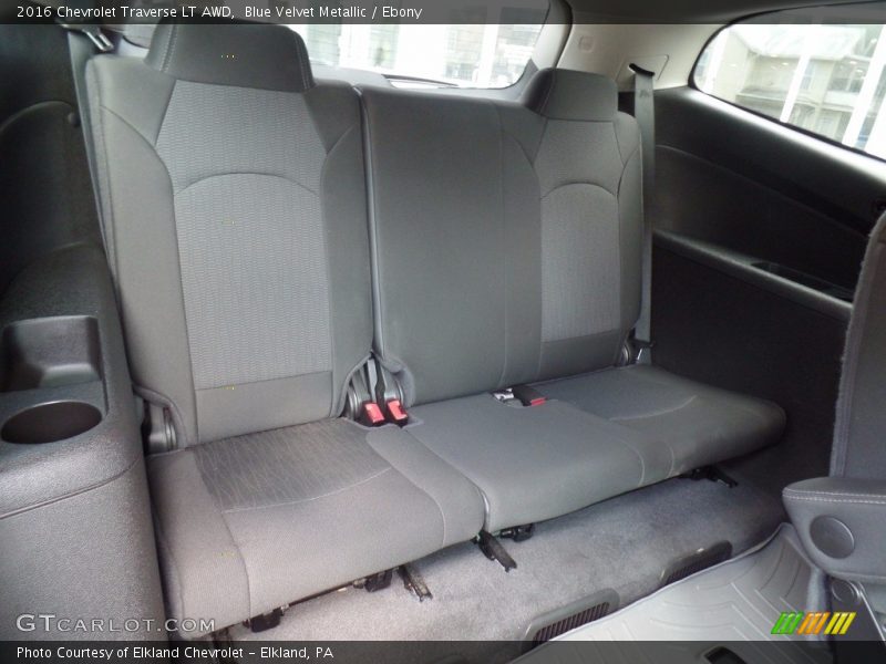 Blue Velvet Metallic / Ebony 2016 Chevrolet Traverse LT AWD