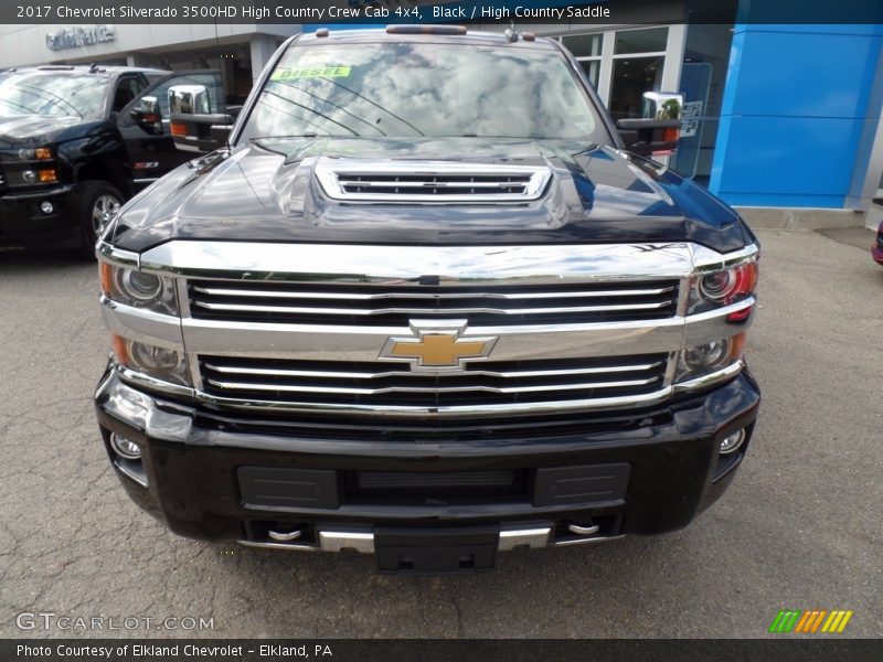 Black / High Country Saddle 2017 Chevrolet Silverado 3500HD High Country Crew Cab 4x4