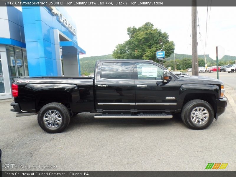 Black / High Country Saddle 2017 Chevrolet Silverado 3500HD High Country Crew Cab 4x4
