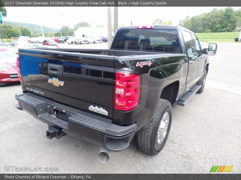 Black / High Country Saddle 2017 Chevrolet Silverado 3500HD High Country Crew Cab 4x4