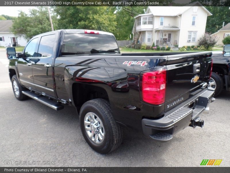 Black / High Country Saddle 2017 Chevrolet Silverado 3500HD High Country Crew Cab 4x4