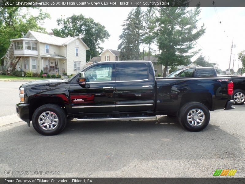 Black / High Country Saddle 2017 Chevrolet Silverado 3500HD High Country Crew Cab 4x4