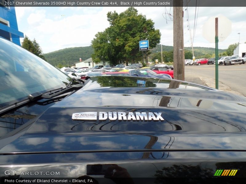 Black / High Country Saddle 2017 Chevrolet Silverado 3500HD High Country Crew Cab 4x4