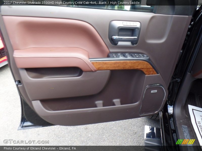 Black / High Country Saddle 2017 Chevrolet Silverado 3500HD High Country Crew Cab 4x4