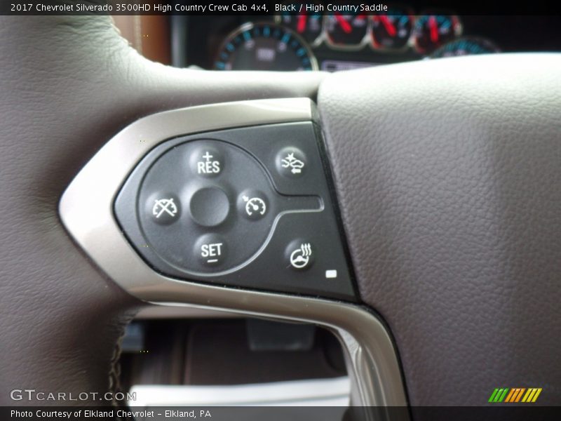 Black / High Country Saddle 2017 Chevrolet Silverado 3500HD High Country Crew Cab 4x4