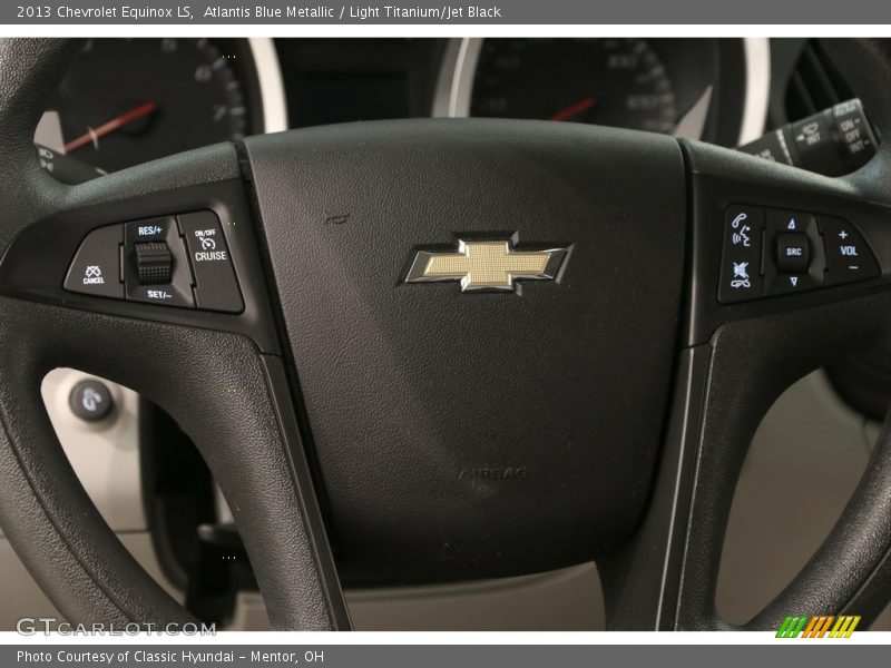 Atlantis Blue Metallic / Light Titanium/Jet Black 2013 Chevrolet Equinox LS