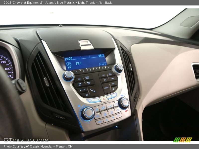 Atlantis Blue Metallic / Light Titanium/Jet Black 2013 Chevrolet Equinox LS