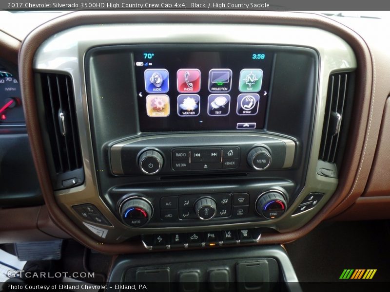 Black / High Country Saddle 2017 Chevrolet Silverado 3500HD High Country Crew Cab 4x4