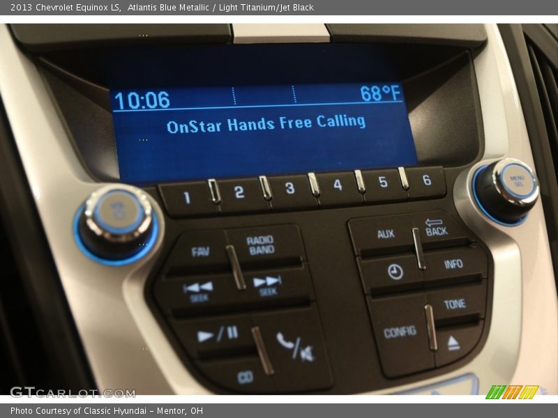Atlantis Blue Metallic / Light Titanium/Jet Black 2013 Chevrolet Equinox LS