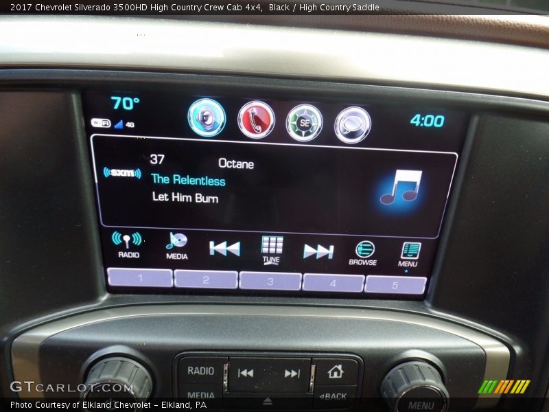 Black / High Country Saddle 2017 Chevrolet Silverado 3500HD High Country Crew Cab 4x4