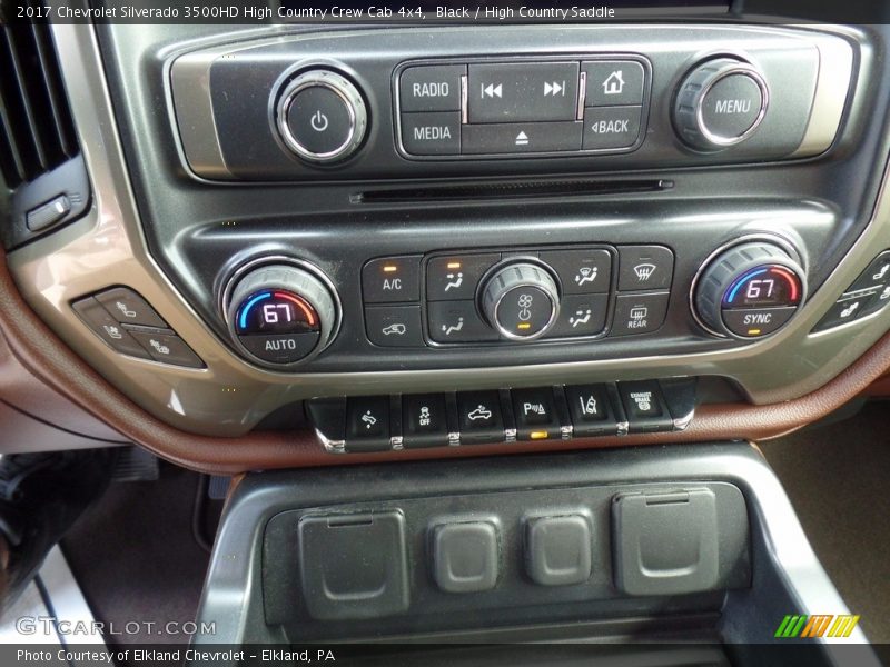 Black / High Country Saddle 2017 Chevrolet Silverado 3500HD High Country Crew Cab 4x4