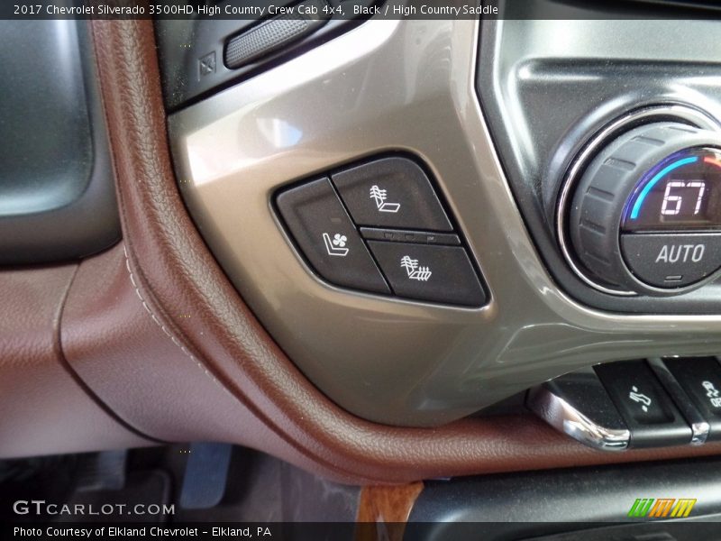 Black / High Country Saddle 2017 Chevrolet Silverado 3500HD High Country Crew Cab 4x4