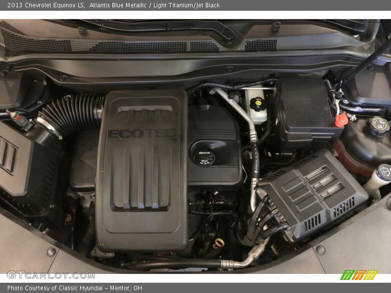 Atlantis Blue Metallic / Light Titanium/Jet Black 2013 Chevrolet Equinox LS