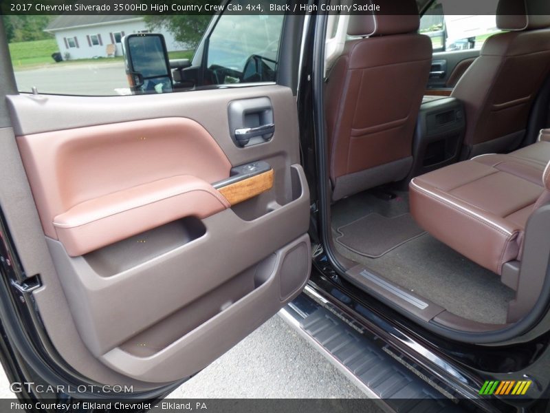 Black / High Country Saddle 2017 Chevrolet Silverado 3500HD High Country Crew Cab 4x4