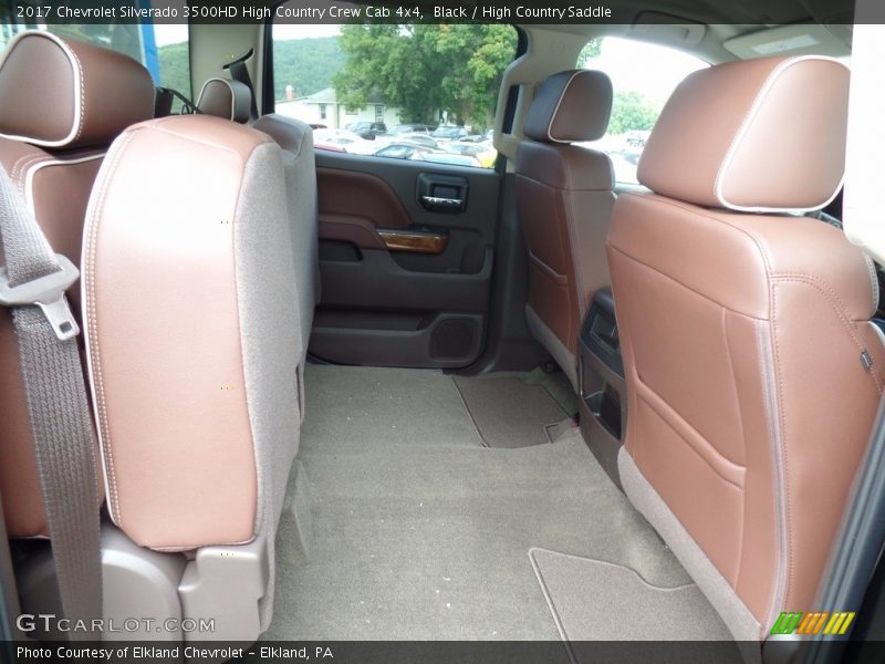 Black / High Country Saddle 2017 Chevrolet Silverado 3500HD High Country Crew Cab 4x4