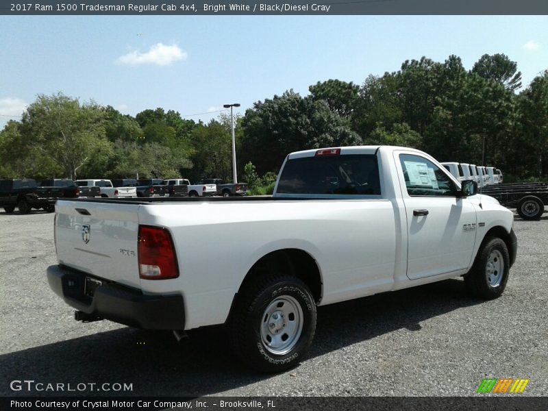 Bright White / Black/Diesel Gray 2017 Ram 1500 Tradesman Regular Cab 4x4