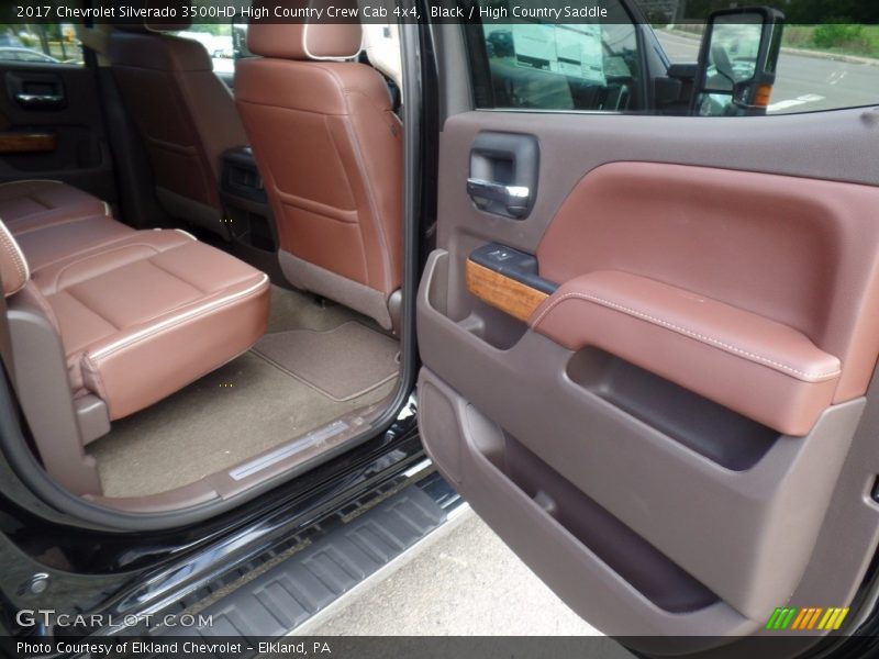 Black / High Country Saddle 2017 Chevrolet Silverado 3500HD High Country Crew Cab 4x4