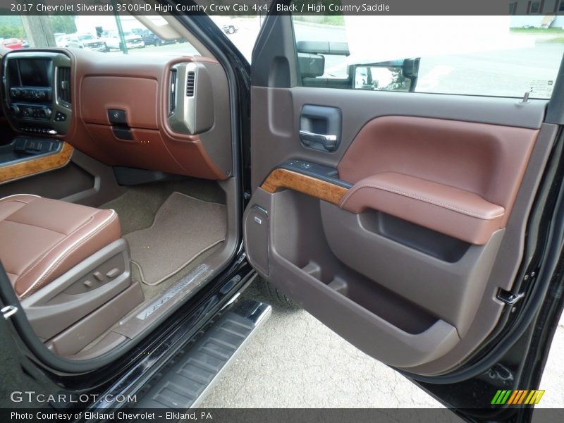 Black / High Country Saddle 2017 Chevrolet Silverado 3500HD High Country Crew Cab 4x4