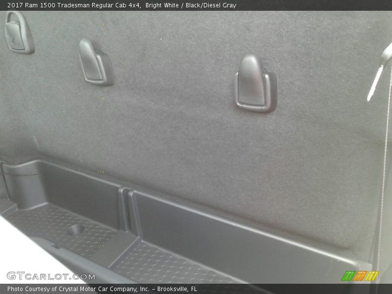 Bright White / Black/Diesel Gray 2017 Ram 1500 Tradesman Regular Cab 4x4