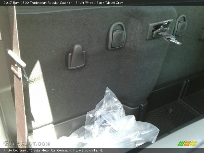 Bright White / Black/Diesel Gray 2017 Ram 1500 Tradesman Regular Cab 4x4