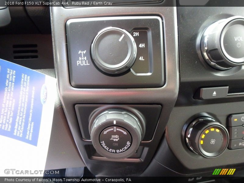 Controls of 2018 F150 XLT SuperCab 4x4