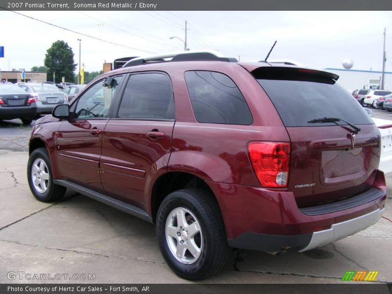 Sonoma Red Metallic / Ebony 2007 Pontiac Torrent