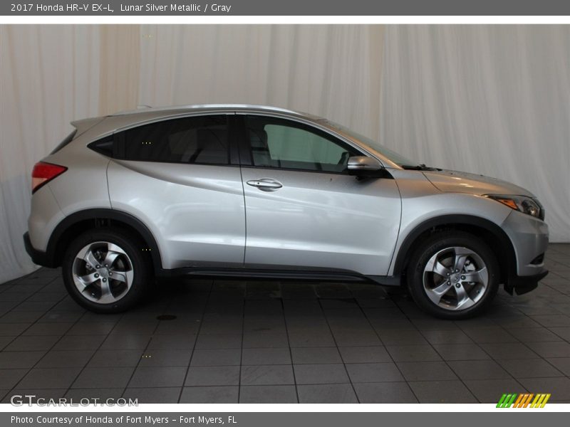 Lunar Silver Metallic / Gray 2017 Honda HR-V EX-L