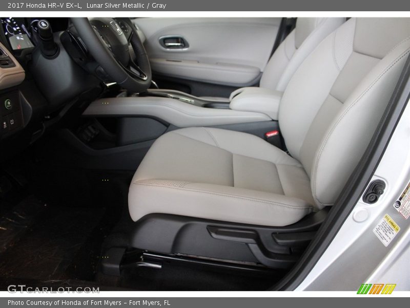 Lunar Silver Metallic / Gray 2017 Honda HR-V EX-L
