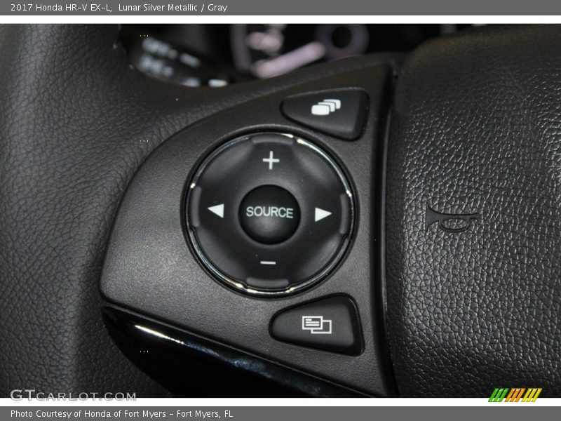 Lunar Silver Metallic / Gray 2017 Honda HR-V EX-L