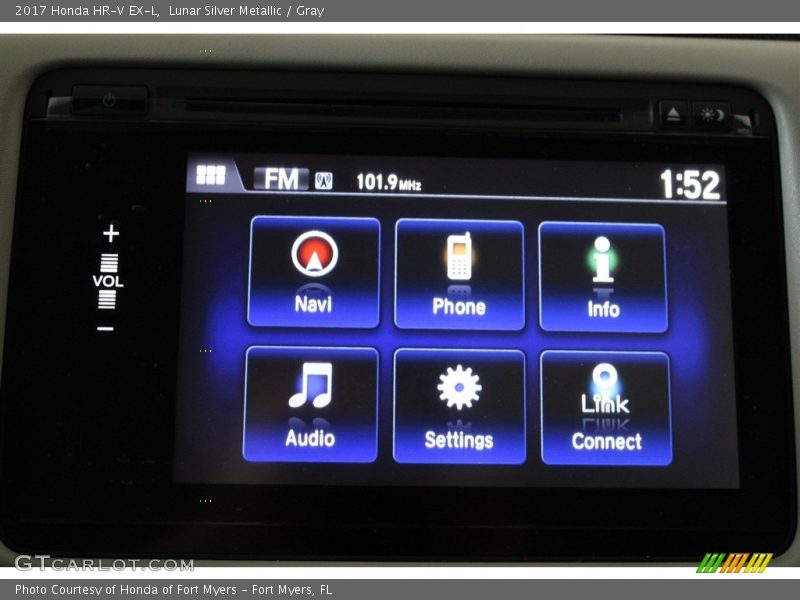 Lunar Silver Metallic / Gray 2017 Honda HR-V EX-L