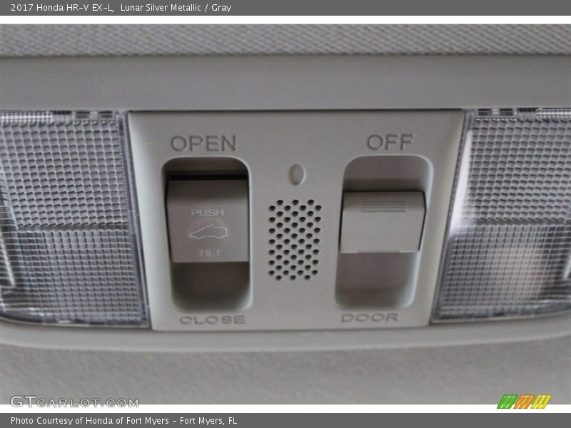 Lunar Silver Metallic / Gray 2017 Honda HR-V EX-L