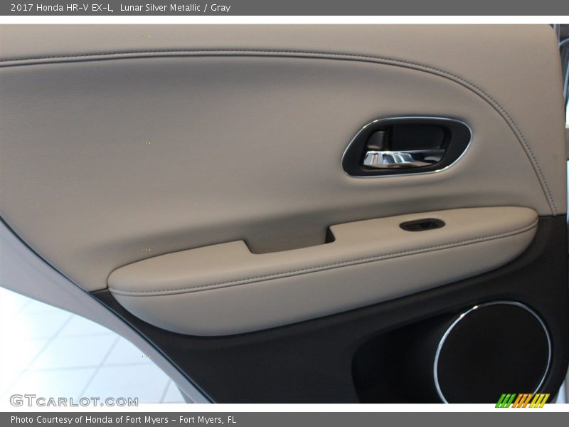 Lunar Silver Metallic / Gray 2017 Honda HR-V EX-L