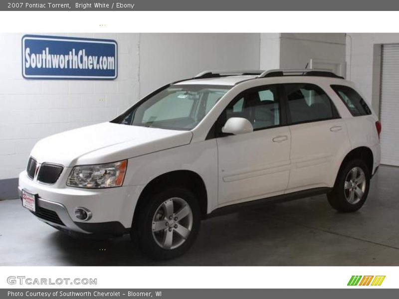 Bright White / Ebony 2007 Pontiac Torrent