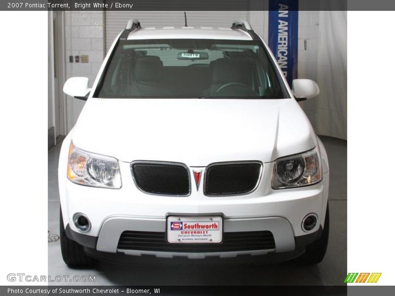 Bright White / Ebony 2007 Pontiac Torrent