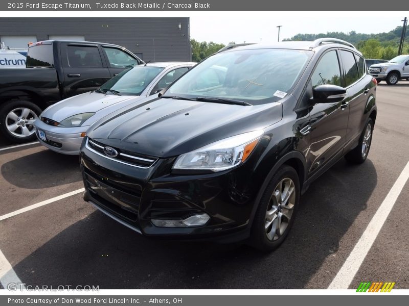 Tuxedo Black Metallic / Charcoal Black 2015 Ford Escape Titanium