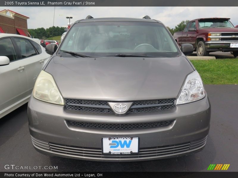 Phantom Gray Pearl / Stone 2005 Toyota Sienna LE