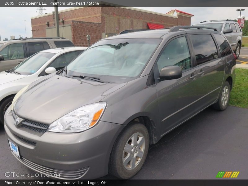 Phantom Gray Pearl / Stone 2005 Toyota Sienna LE