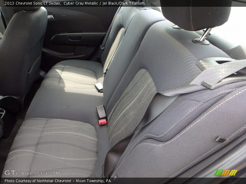 Cyber Gray Metallic / Jet Black/Dark Titanium 2013 Chevrolet Sonic LT Sedan