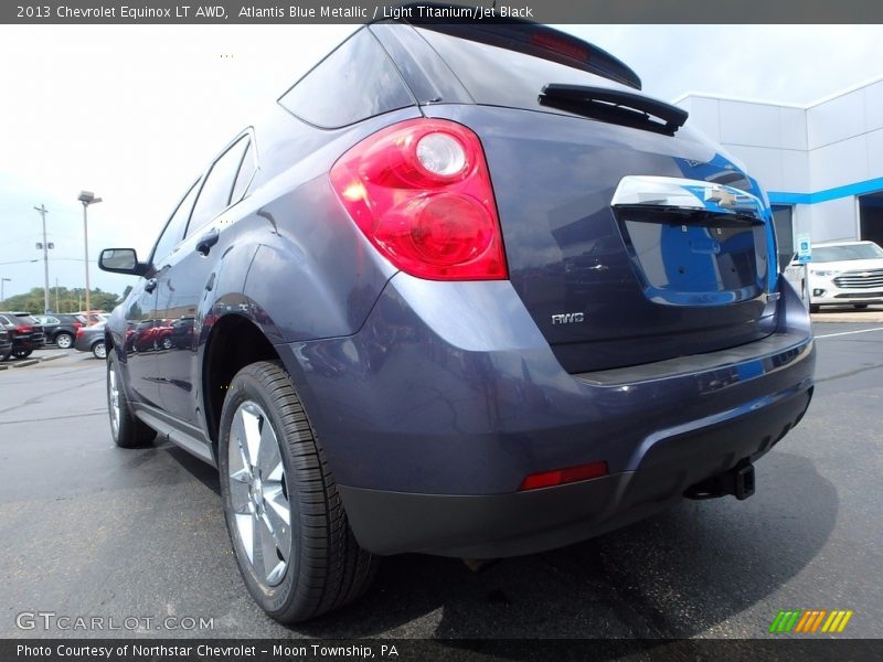 Atlantis Blue Metallic / Light Titanium/Jet Black 2013 Chevrolet Equinox LT AWD