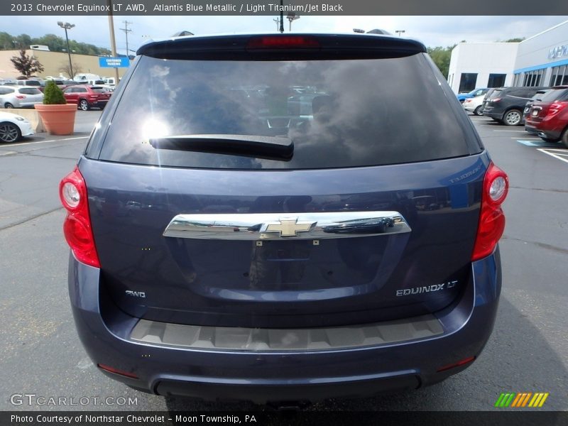 Atlantis Blue Metallic / Light Titanium/Jet Black 2013 Chevrolet Equinox LT AWD