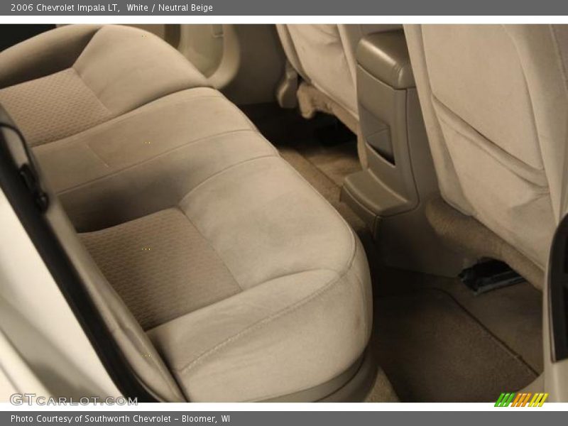 White / Neutral Beige 2006 Chevrolet Impala LT