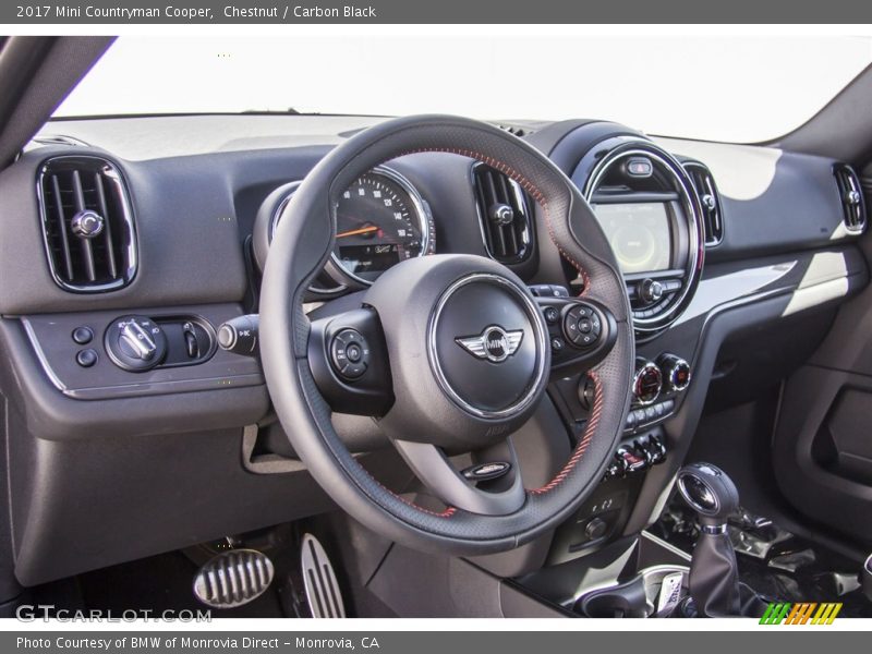 Chestnut / Carbon Black 2017 Mini Countryman Cooper