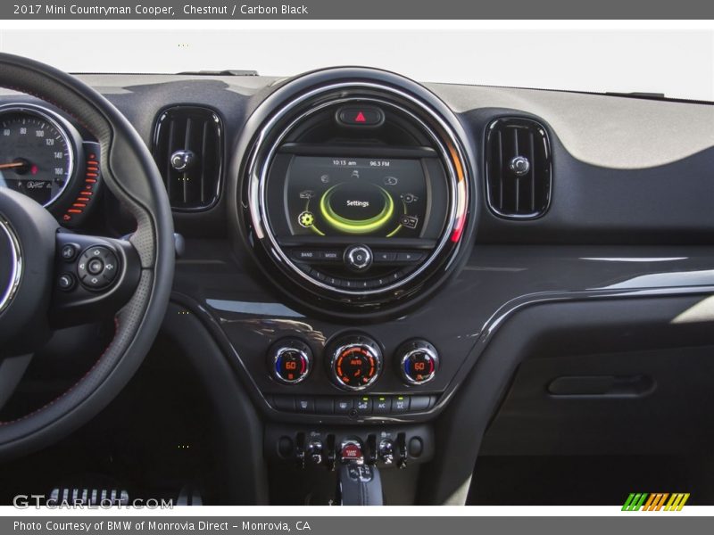 Chestnut / Carbon Black 2017 Mini Countryman Cooper
