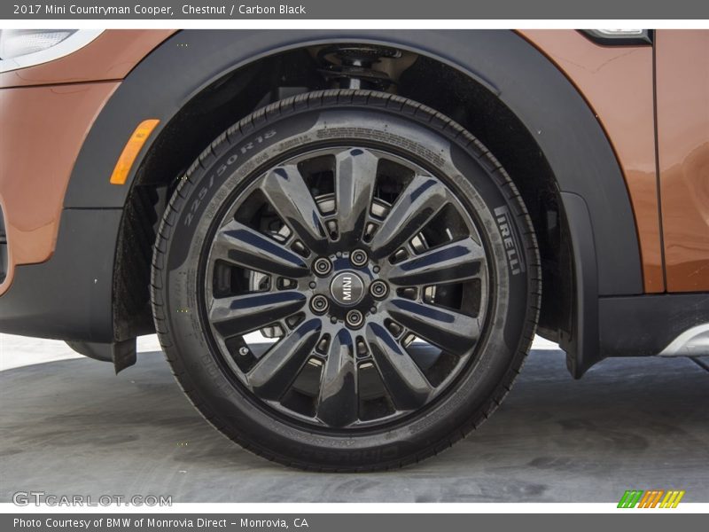 Chestnut / Carbon Black 2017 Mini Countryman Cooper