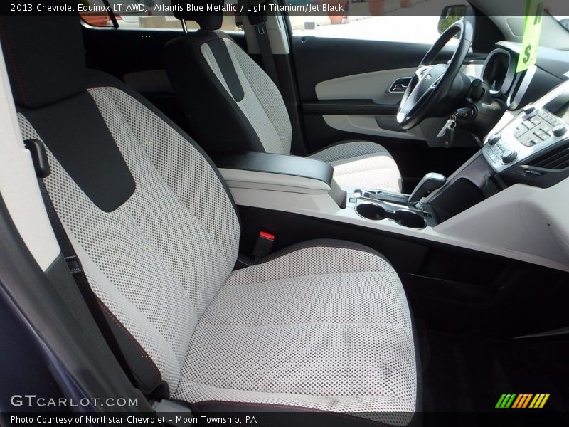 Atlantis Blue Metallic / Light Titanium/Jet Black 2013 Chevrolet Equinox LT AWD