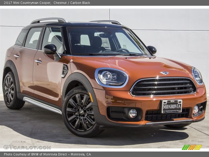 Chestnut / Carbon Black 2017 Mini Countryman Cooper