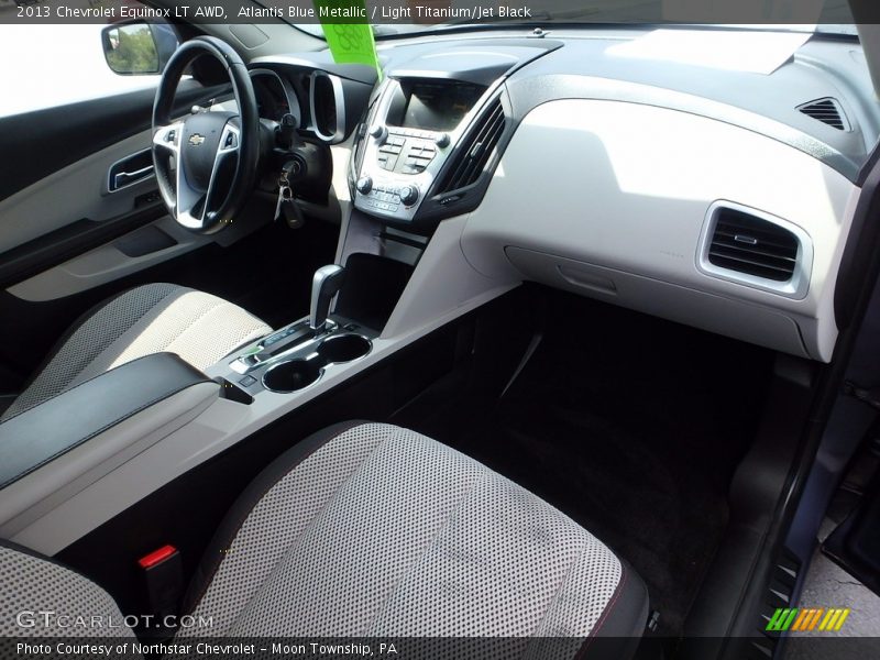 Atlantis Blue Metallic / Light Titanium/Jet Black 2013 Chevrolet Equinox LT AWD