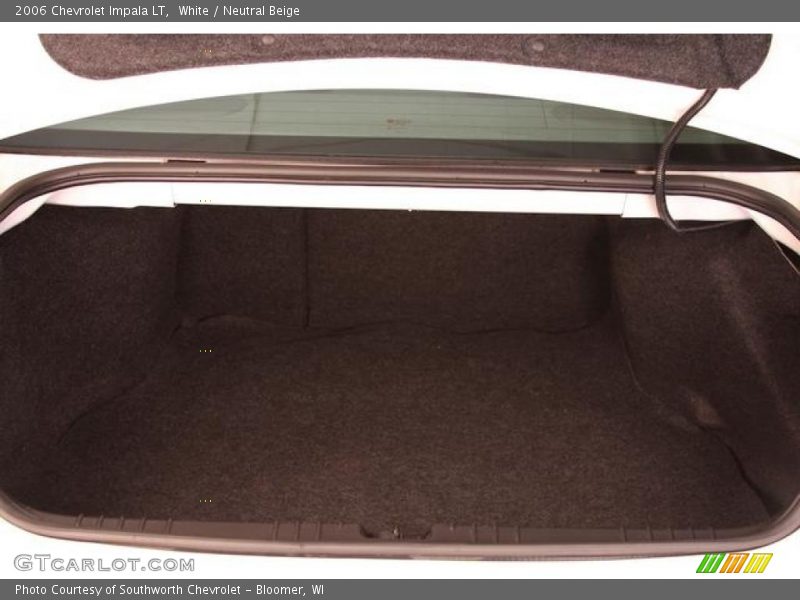 White / Neutral Beige 2006 Chevrolet Impala LT
